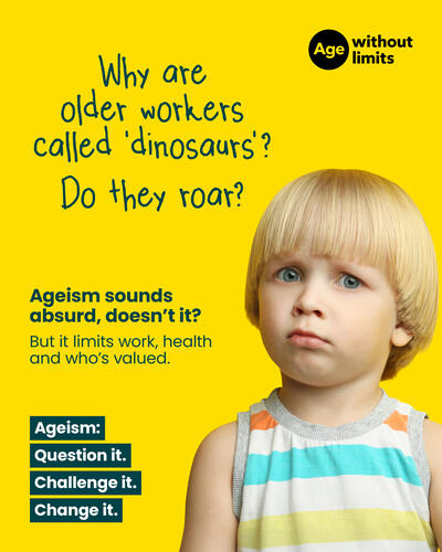 Why are older workers called 'dinosaurs'? 