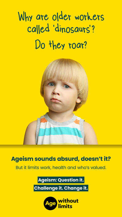 Why are older workers called 'dinosaurs'? 